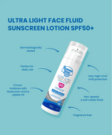 Banana Boat® Ultra Light Face Sunscreen Lotion SPF50+ 50ml